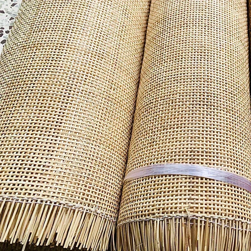 Rouleau de sangle en rotin naturel pour tête de lit bohème