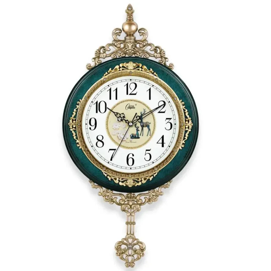 Horloge murale silencieuse chiffres romains acrylique