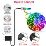 Contrôle du ruban LED via application smartphone