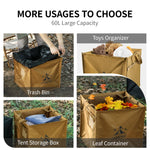 Boîte de rangement extérieur avec déchets