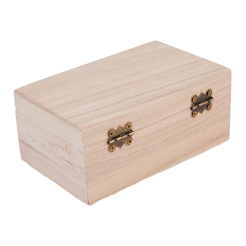 Boîte en bois de rangement pour bijoux