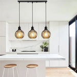 Suspension vintage fer noir Ombre Interieur