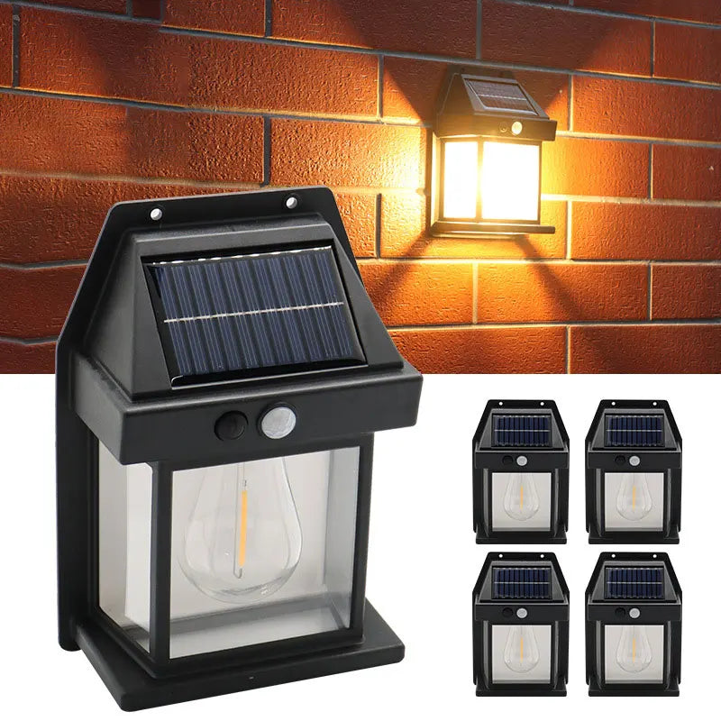 Lumière solaire IP65 pour cour et terrasse