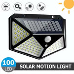 Lampe solaire LED avec détecteur de mouvement pour jardin extérieur Ombre Interieur