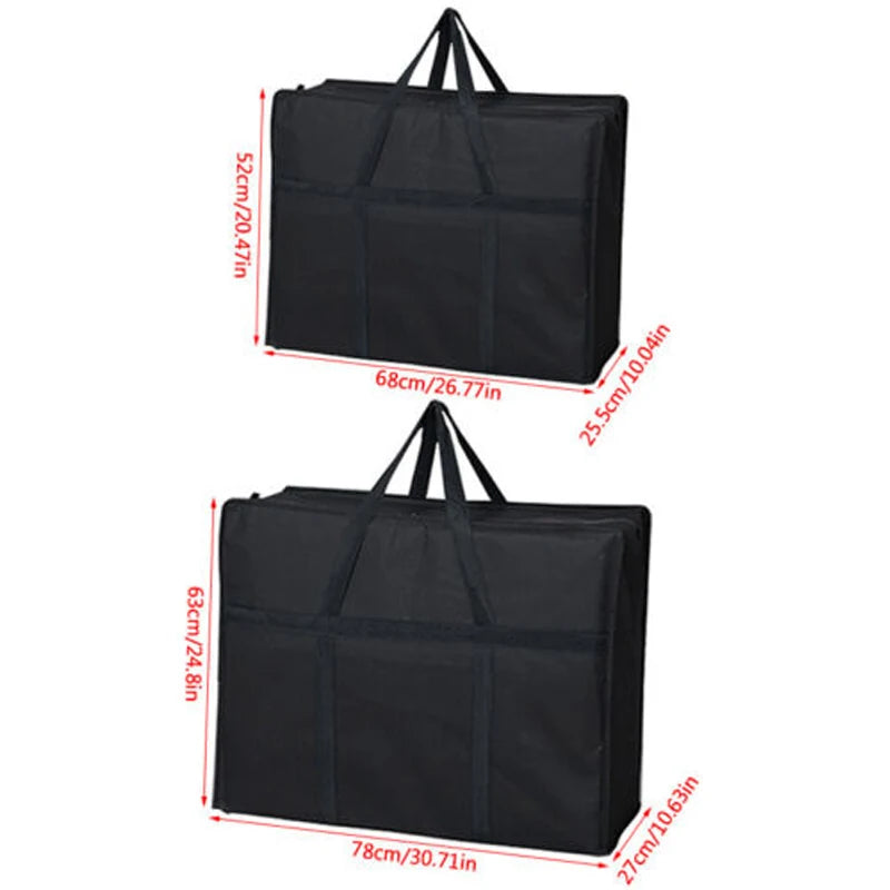Sac de rangement couette Ombre Interieur dans un placard organisé