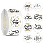 Autocollants de Noël pour enveloppes - lot de 50 à 500 pièces