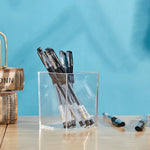 Organisateur bureau acrylique transparent avec crayons