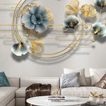 Décoration murale moderne accrochée dans un intérieur contemporain
