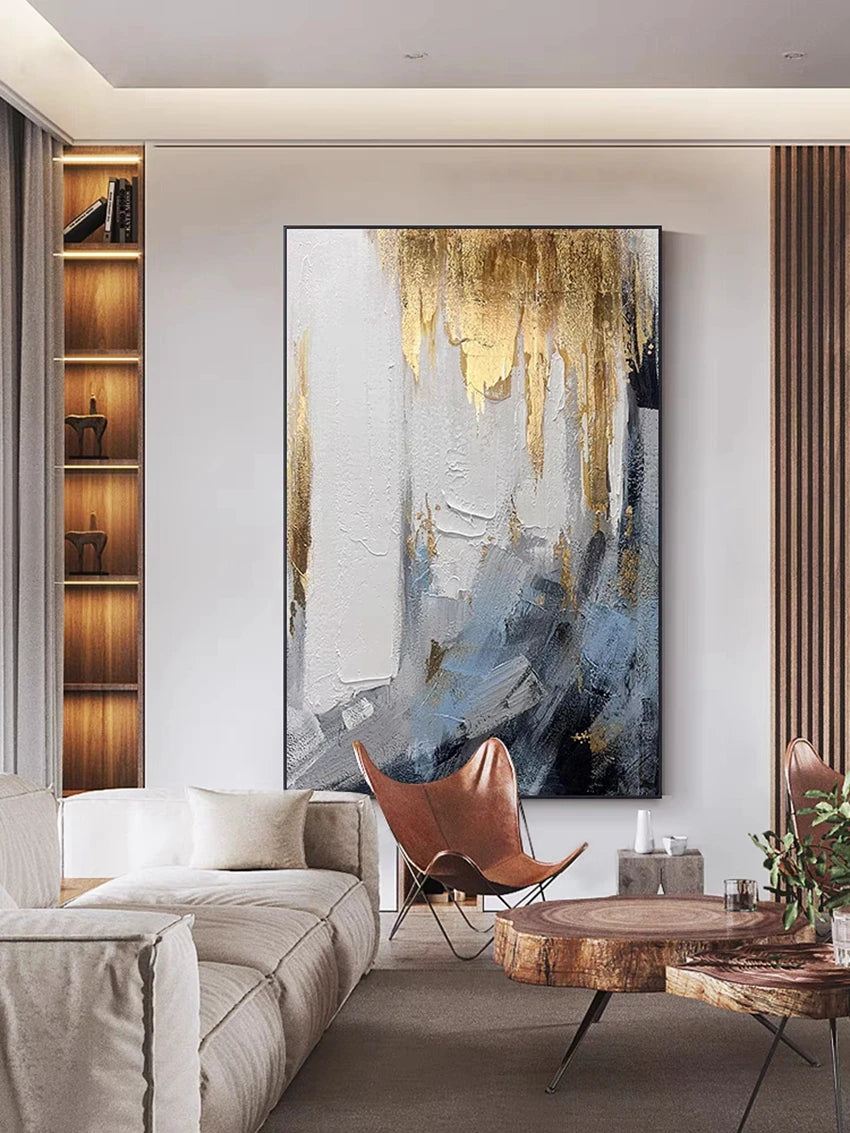 Peinture à l'huile sur toile art mural salon
