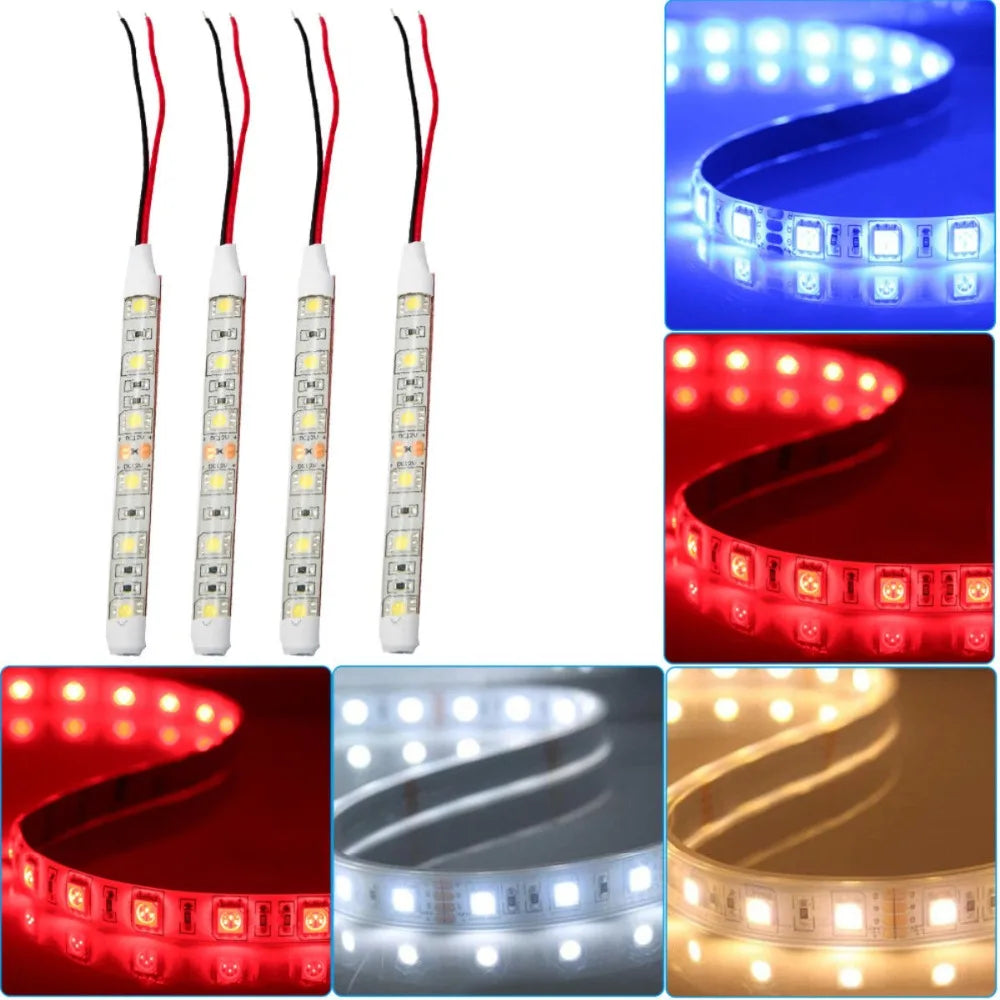 Ruban LED étanche rouge 30 cm
