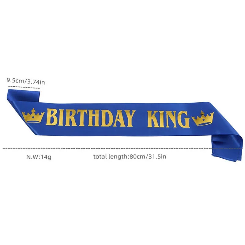 Badge anniversaire avec motif lettre pour fête