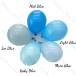 Ballons bleus 12 pouces pour mariage