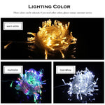Guirlande LED étanche IP65 pour sapin de Noël