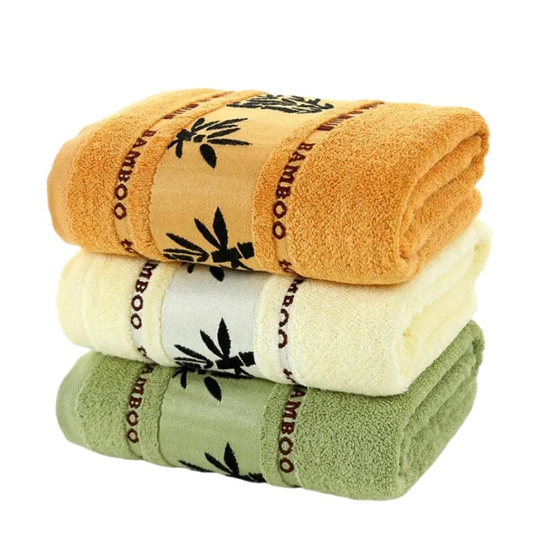 Serviette de bain en bambou 70x140 cm
