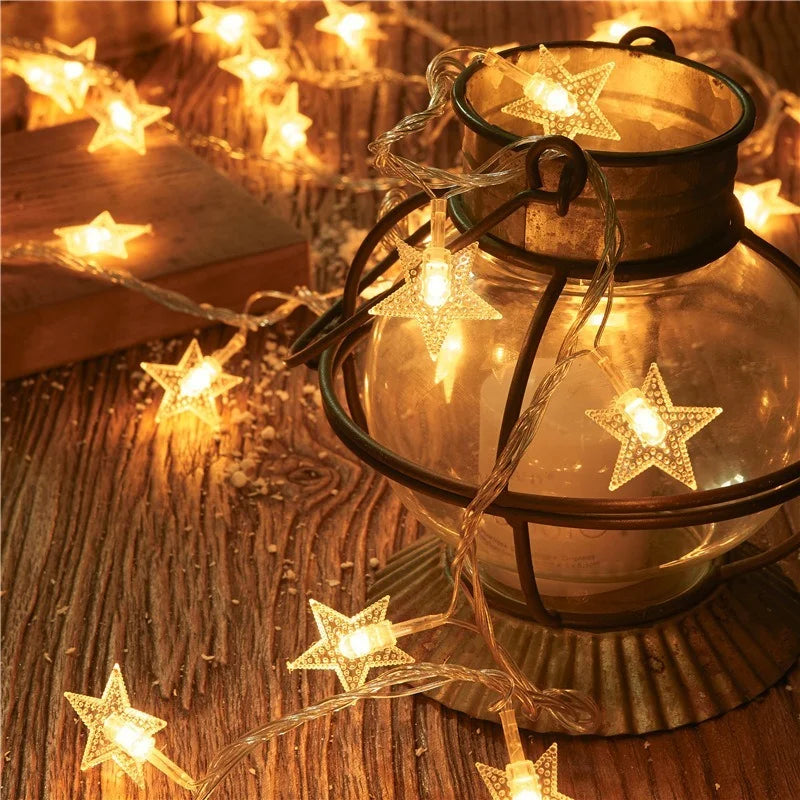 Guirlande lumineuse multicolore pour décoration de Noël