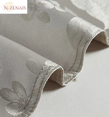 Ensemble literie satin jacquard gris