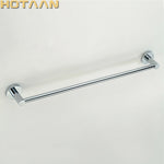 Porte-serviettes mural en acier inoxydable 304, finition chrome, vue de face