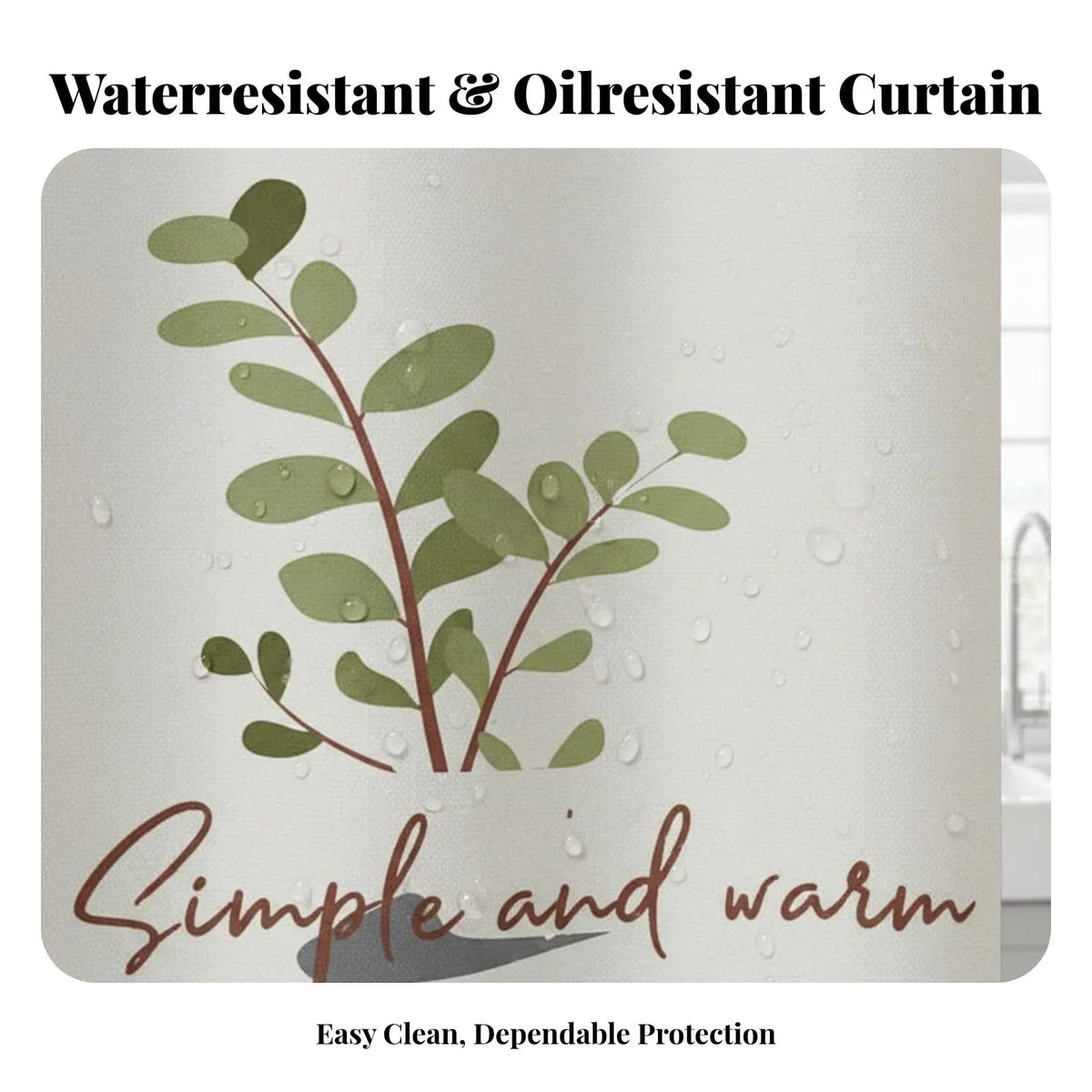 Détail du matériau polyester-coton résistant à l'eau