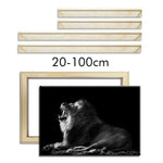 Cadre photo 40x50 en bois bleu marine