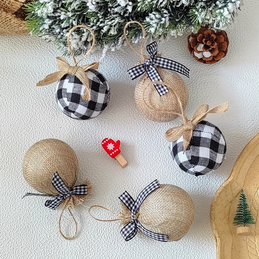 Boules de Noël décoratives pour sapin de Noël