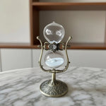 Sablier en U pour décoration intérieure avec verre transparent