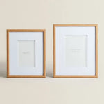 Cadre photo blanc design minimaliste