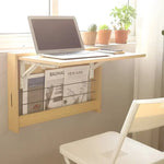 Bureau d'ordinateur pliable gain de place