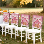 Décoration de table de Noël avec housses pain d'épice