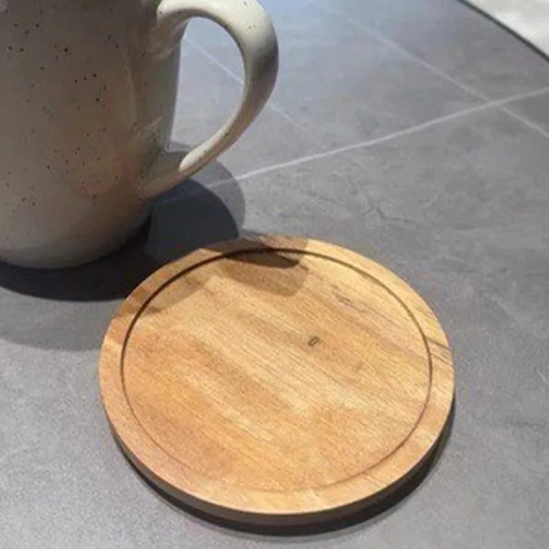Set de dessous de verre en acacia pour boissons