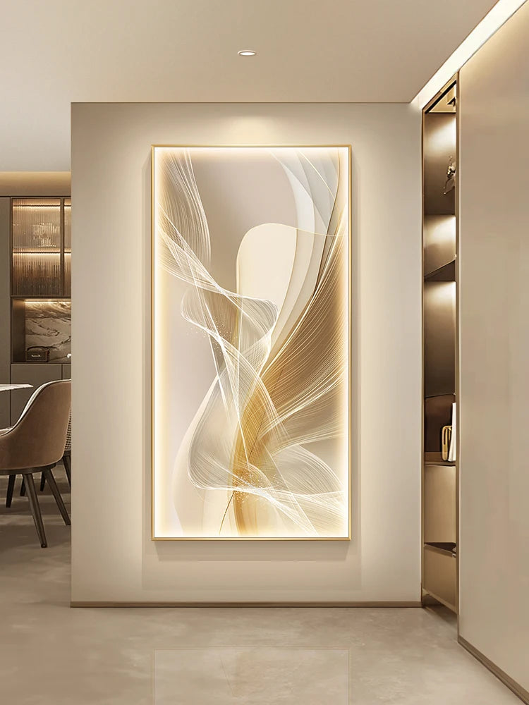 Applique murale LED design minimaliste vue de côté