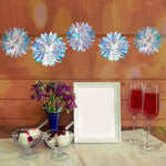 Ornements irisés pour plafond, 20 et 40 cm