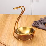 Support de cuillère à soupe design moderne en couleur argent