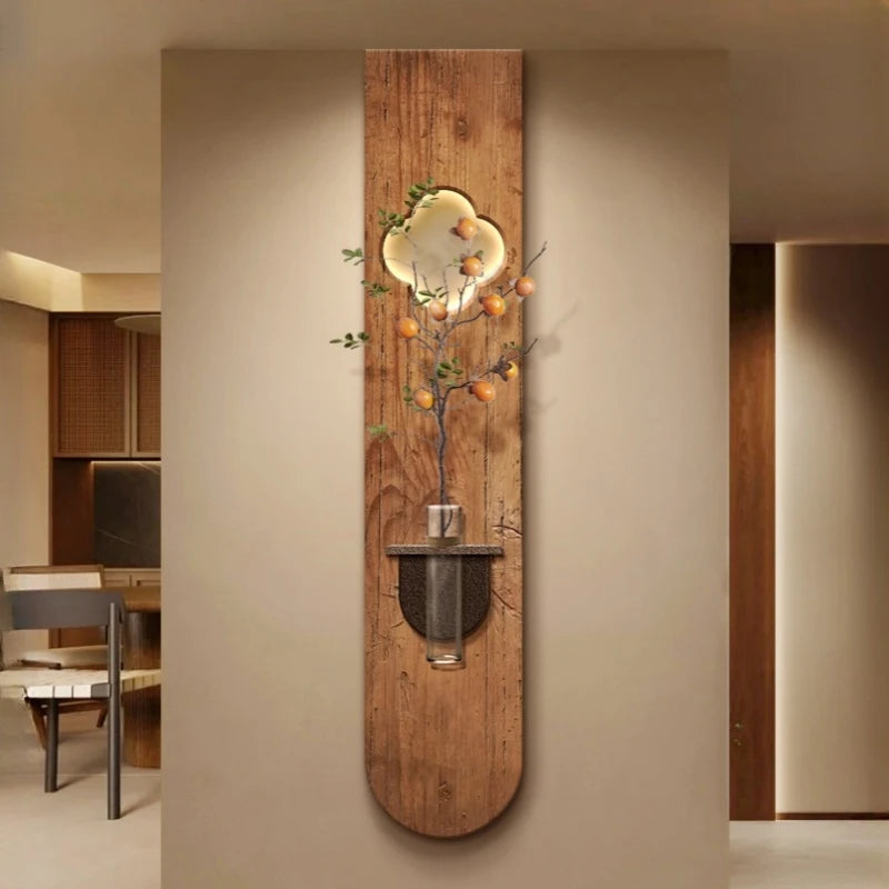Lampe murale LED installée dans un couloir élégant