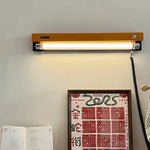 Applique murale vintage orange avec interrupteur