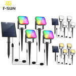 Lampe solaire LED extérieur IP65 jardin paysage