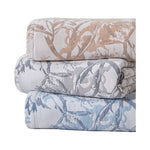 Couvre-lit gaze coton sur lit double
