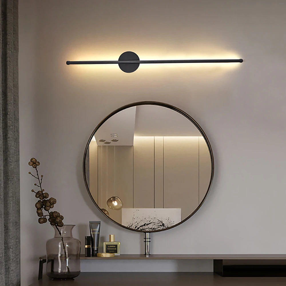 Détail de l'applique murale LED sans fil avec télécommande