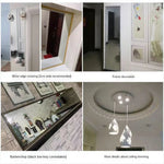 Cadre miroir en moulure PVC