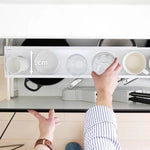 Rangement vaisselle rétractable en acier