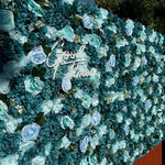 Décoration murale fleurs artificielles pour baby shower