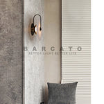 Éclairage mural salon loft style contemporain