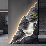 Peinture murale LED en taille XL pour grands espaces