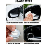 Miroir d'angle mort brun pour voiture