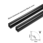 Couvercle PC blanc pour profilé LED