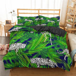 Housse de couette polyester tropicale Ombre Interieur