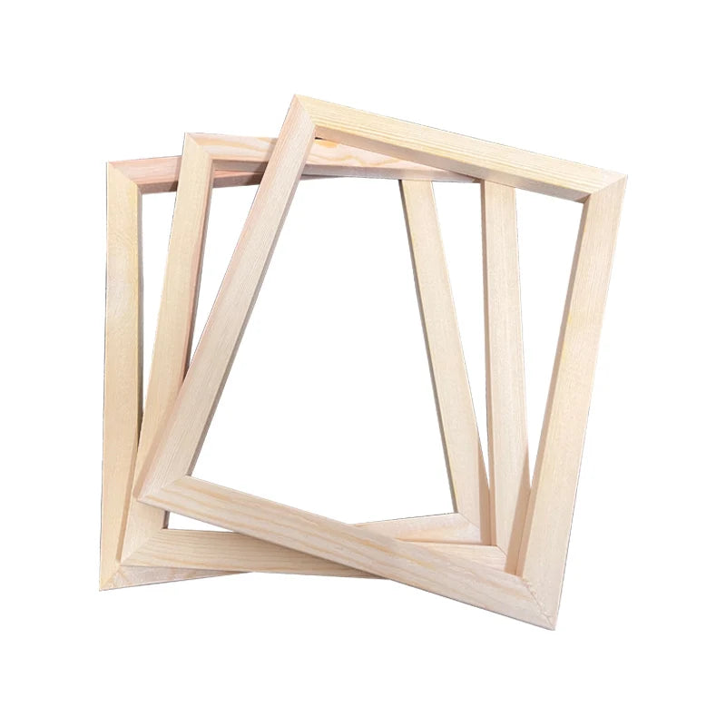 Cadre photo bois A4 30x40 cm lot de 3 rouge