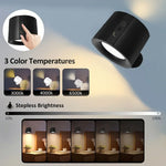Appliqur murale LED installée dans une chambre à coucher moderne