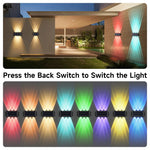 Comparaison des couleurs d'émission LED : blanc chaud et RGB