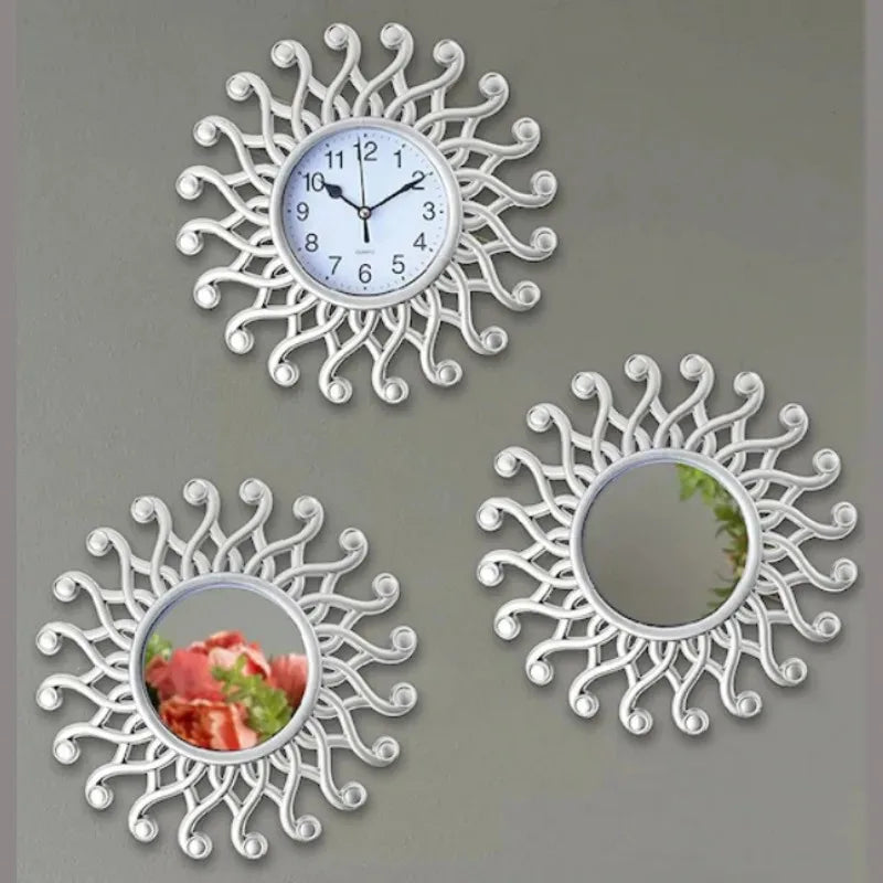 Détail du cadran et du mécanisme de l'horloge