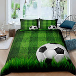 Personnalisation d'image sur housse de couette football